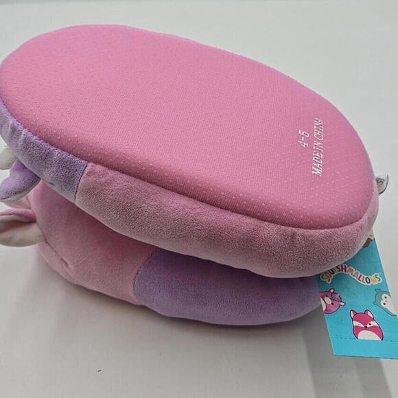Squishmallows Girl's Slipper 4-5 Pink NWT‎ - Picture 7 of 7